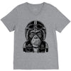 monkey in the motorcycle V-Neck Tee