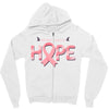 breast cancer hope Zipper Hoodie