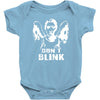 weeping angel   who   don't blink   dr   cult tv Baby Onesie