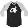 witch halloween fancy 3/4 Sleeve Shirt