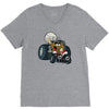 murky and lurky cruise round in their doom buggy V-Neck Tee