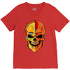 skull V-Neck Tee