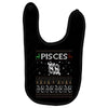 pisces christmas ugly sweater Baby Bibs