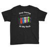 stop staring at my rack Youth Tee