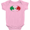 bat man mexican flag mexico logo Baby Onesie