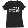 dos cervezas por favor Ladies Fitted T-Shirt