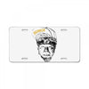 horror werewolf License Plate