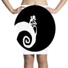 nightmare before christmas black logo Pencil Skirts