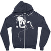 original banksy police searching drug Zipper Hoodie