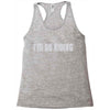 i'm so kiding Racerback Tank