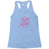 team miley Racerback Tank