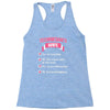 technician's wife Racerback Tank