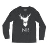 knights who say ni Long Sleeve Shirts