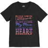 my mom is in heaven forever V-Neck Tee