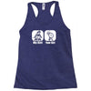 my girl your girl funny Racerback Tank