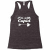 i'm with cupid Racerback Tank