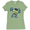 fuck you, human! Ladies Fitted T-Shirt