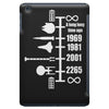 spaceship timeline funny  sci fi star retro wars trek joke cool iPad Mini