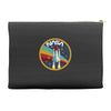 Nasa  Blue White Yellow Color Accessory Pouches