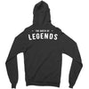 Life Begins at Forty 1978 the Birth of Legends Zipper Hoodie