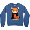 red fox 3 Crewneck Sweatshirt