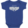 nbc psych fist bump Baby Bodysuit