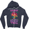 birthday troll daddy Zipper Hoodie