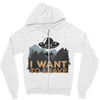 I Want To Leave Zipper Hoodie