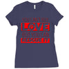you cant buy love but you can rescue it Ladies Fitted T-Shirt
