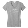 binary it's as easy as Women's V-Neck T-Shirt