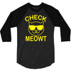 check meowti 3/4 Sleeve Shirt