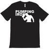 pump gym training bodybuilding workout keepfit weightlifting T-Shirt