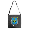 oiseau en colere Adjustable Strap Totes