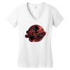 Alien Galaxy Women's V-Neck T-Shirt