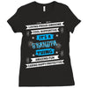 It's A Grandpa Thing Ladies Fitted T-Shirt