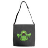 toxic monster 2 Adjustable Strap Totes