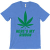 Support Liver Cancer Awareness With A Emerald Cannabis Leaf T-Shirt