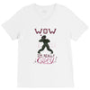 i am really gay V-Neck Tee