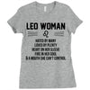 Leo Woman Ladies Fitted T-Shirt