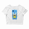 superhero iphone cases Crop Top
