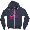 shades of the night Zipper Hoodie