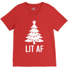 lit af V-Neck Tee