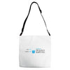 Technically, The Glass Is Always Full Adjustable Strap Totes