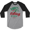 Daddy Hiking Buddy Mountains 3/4 Sleeve Shirt
