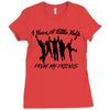 I Have a Little Help From My Friends Ladies Fitted T-Shirt