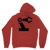 black robot Unisex Hoodie