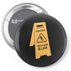 the floor is lava Pin-back button