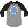 blue cid wave lock 3/4 Sleeve Shirt