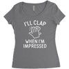 impressed Women's Triblend Scoop T-shirt