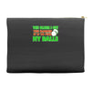 funny golf the older i get, ideal gift, birthday present Accessory Pouches